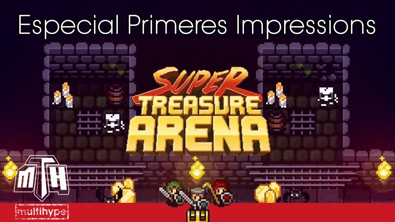 [MULTIHYPE / PRIMERES IMPRESIONS] Super Treasure Arena (Nintendo Switch) de ObsidianaMinecraft