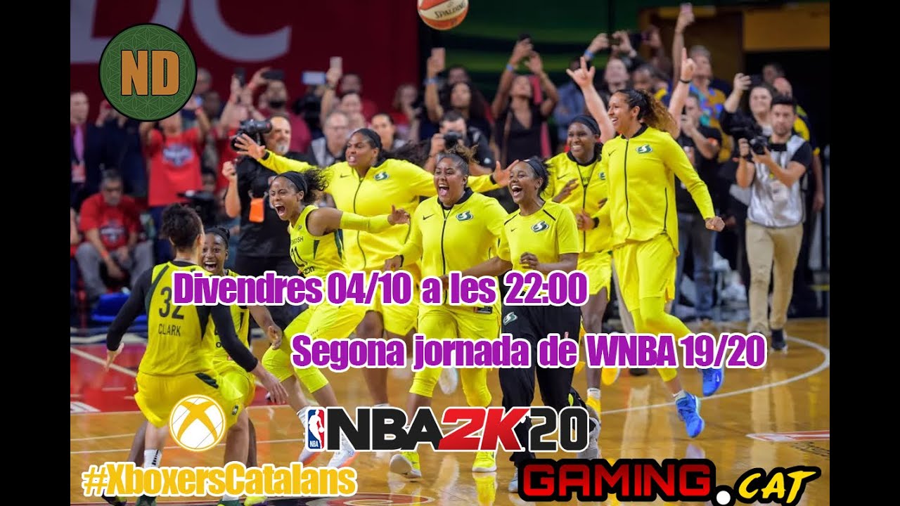 Segona jornada de la #WNBA #XboxersCatalans #Gamingcat i World of Warcraft de Escacs en Català