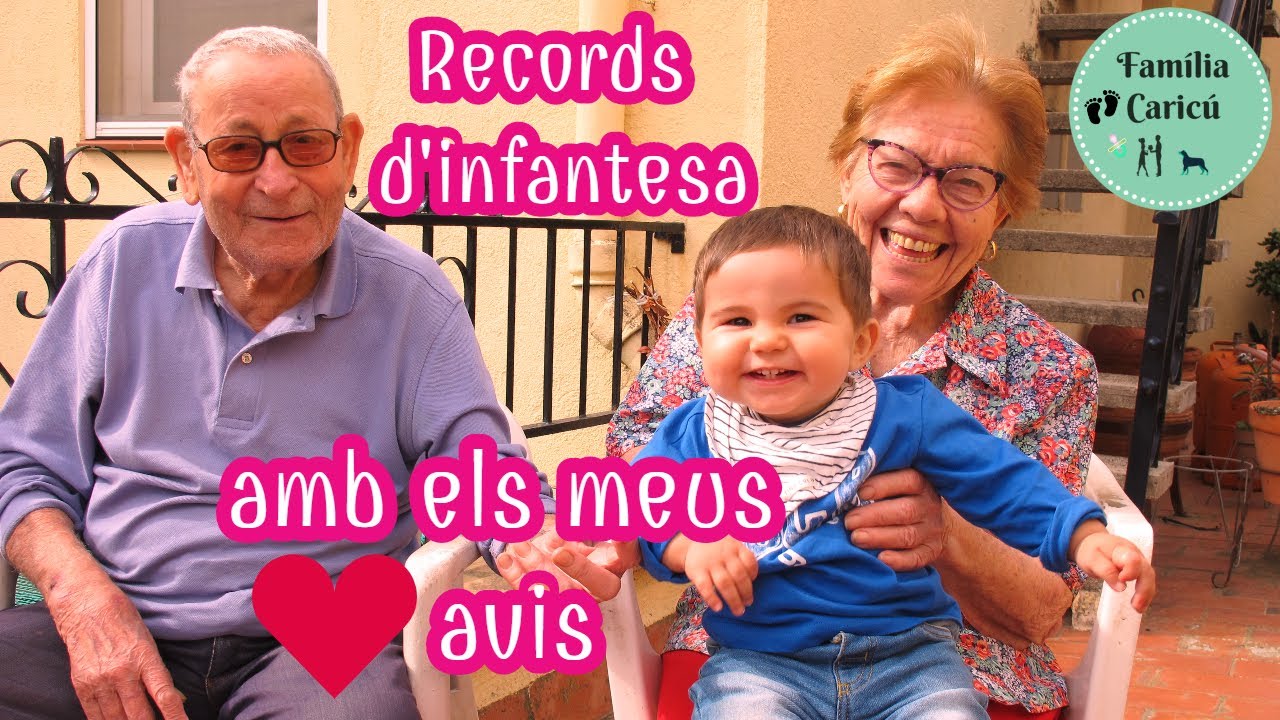 RECORDS D'INFANTESA AMB ELS MEUS AVIS| FAMÍLIA CARICÚ de Estel Sansó Baker