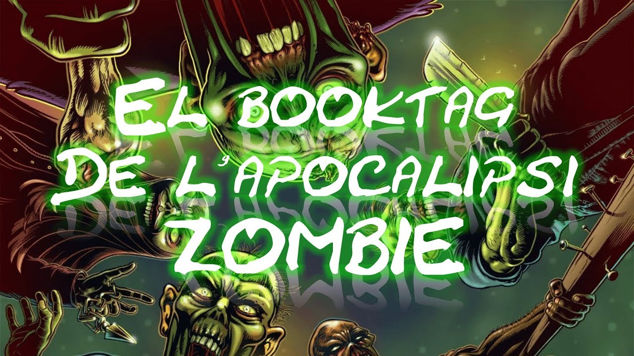 El #booktag de l'apocalipsi zombie ft. Booktubers del Claret de Rik_Ruk