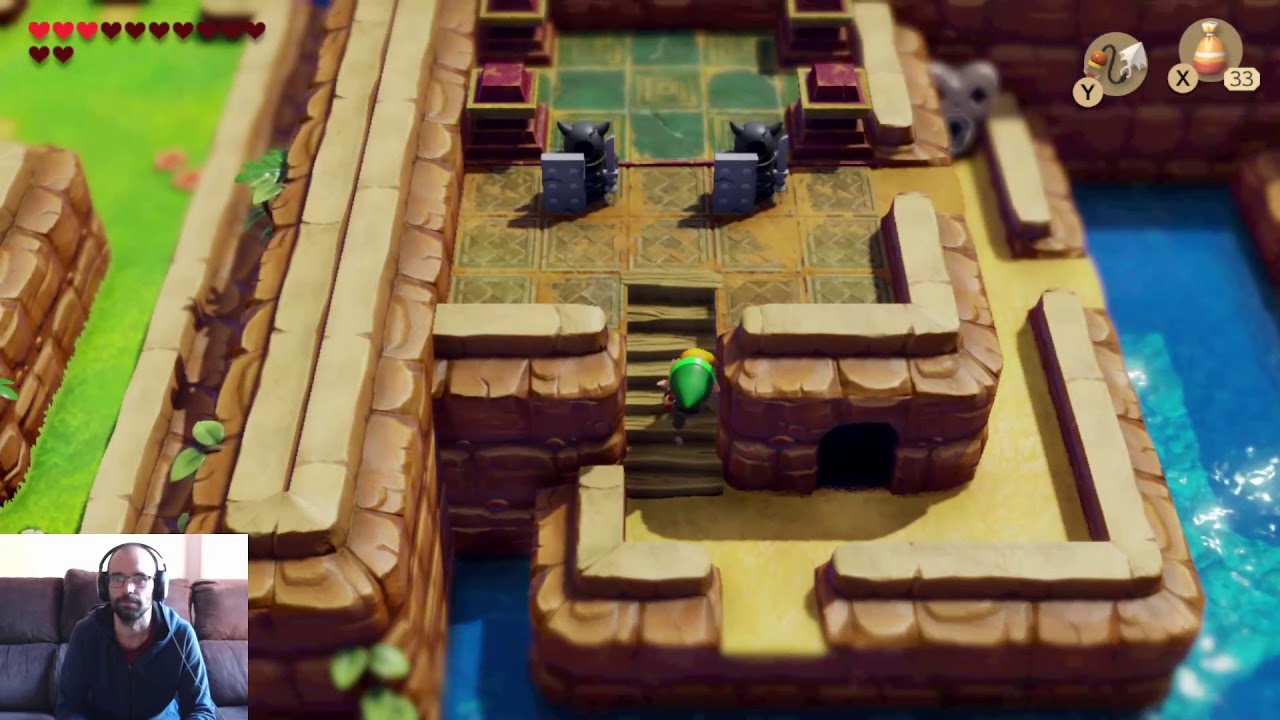 The Legend of Zelda: Link's Awakening - Templo del Rostro de Mariona Quadrada