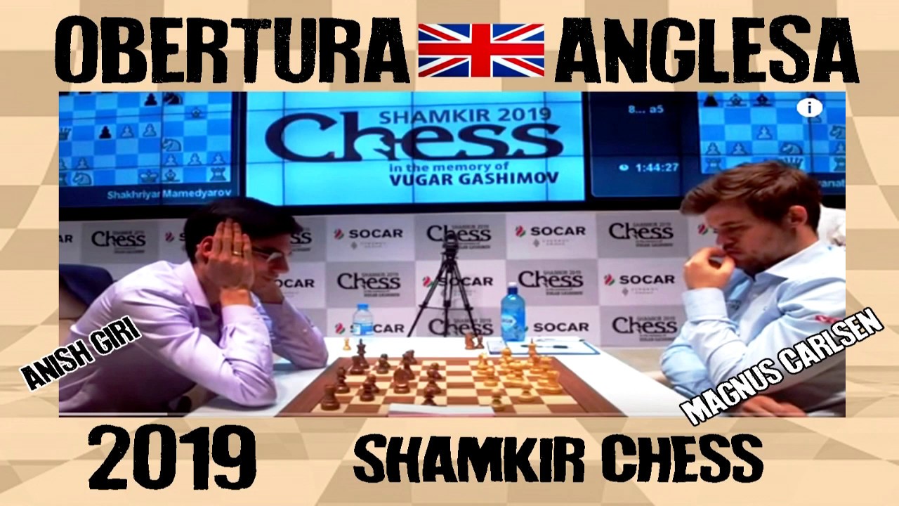 Magnus Carlsen vs Anish Giri (Shamkir 2019) Obertura Anglesa de La mar de llibres