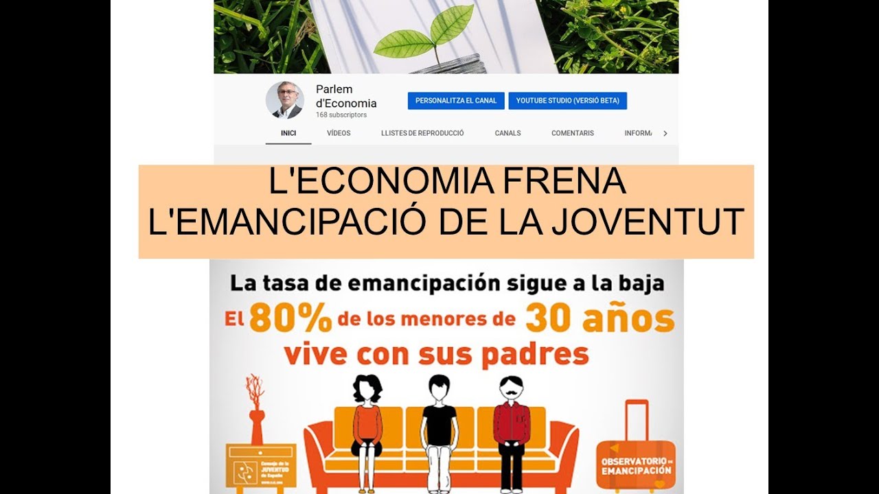 L'economia frena l'emancipació de la joventut de CoCcatalunya2014