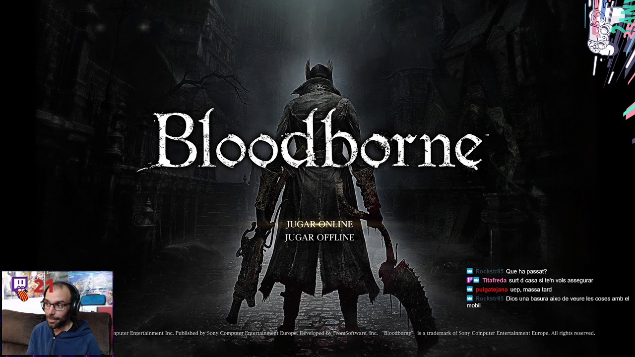 Bloodborne: The Old Hunters Gameplay #30 Provem el DLC!!! Boss: Ludwig, la Espada Sagrada de Rik_Ruk