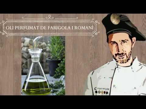 OLI perfumat de FARIGOLA i ROMANÍ de Cuinateca by Jordi Pey