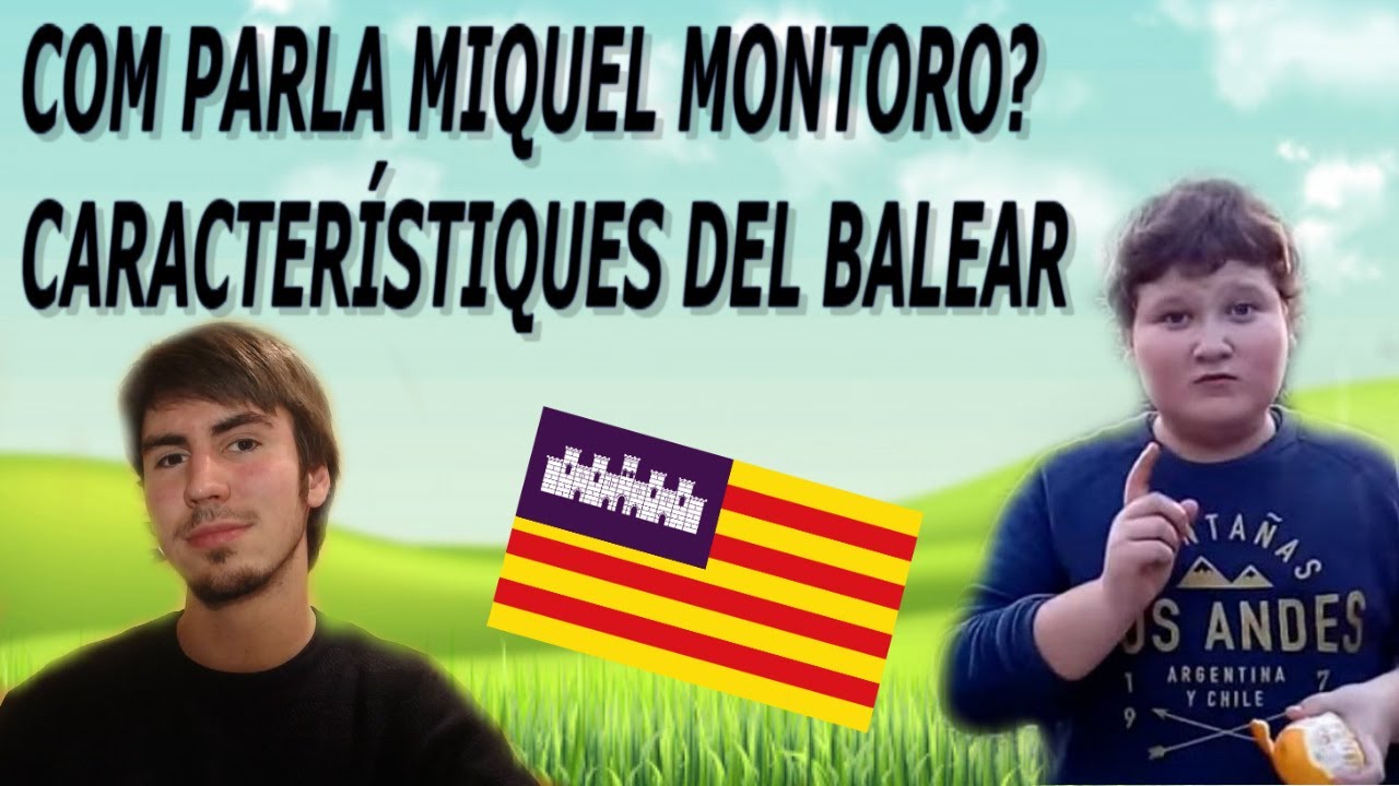 MIQUEL MONTORO: com és el CATALÀ de Mallorca? de alertajocs