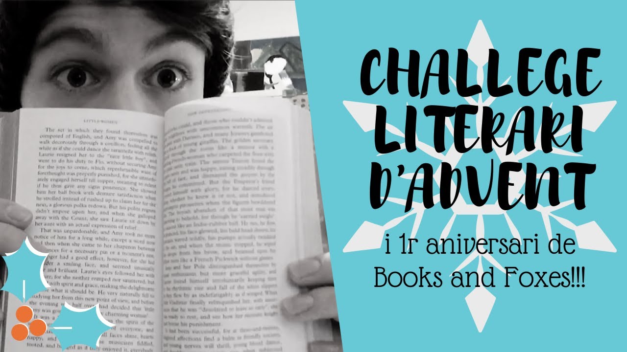 Challenge literari d'advent - 2 de Books & Foxes
