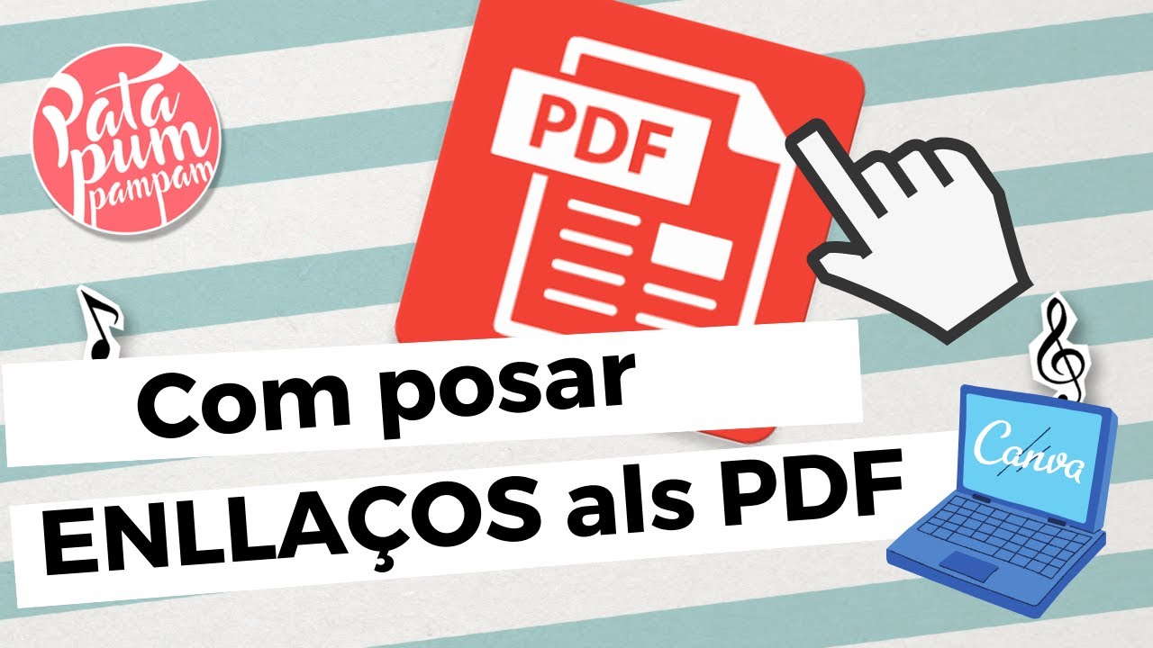 Tutorial per posar enllaços als nostres PDF | Teresa Patapum de Jacint Casademont