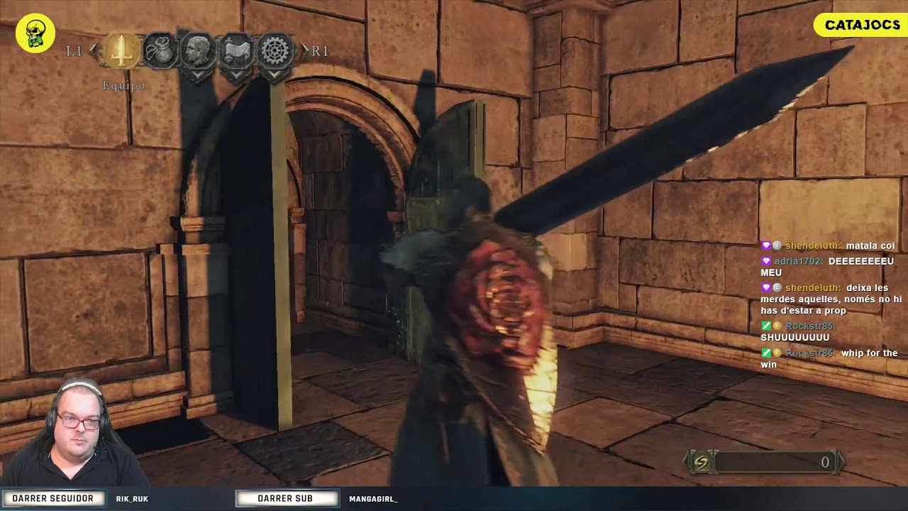 [CAT] Dark Souls II | Nashandra | PS4 de EdgarAstroCat