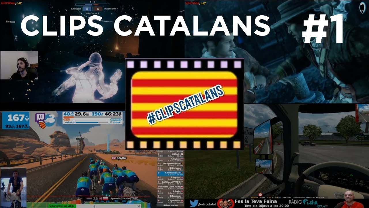 Clips catalans #1 - Selecció de fragments compartits al compte Clips Catalans! de La Penúltima