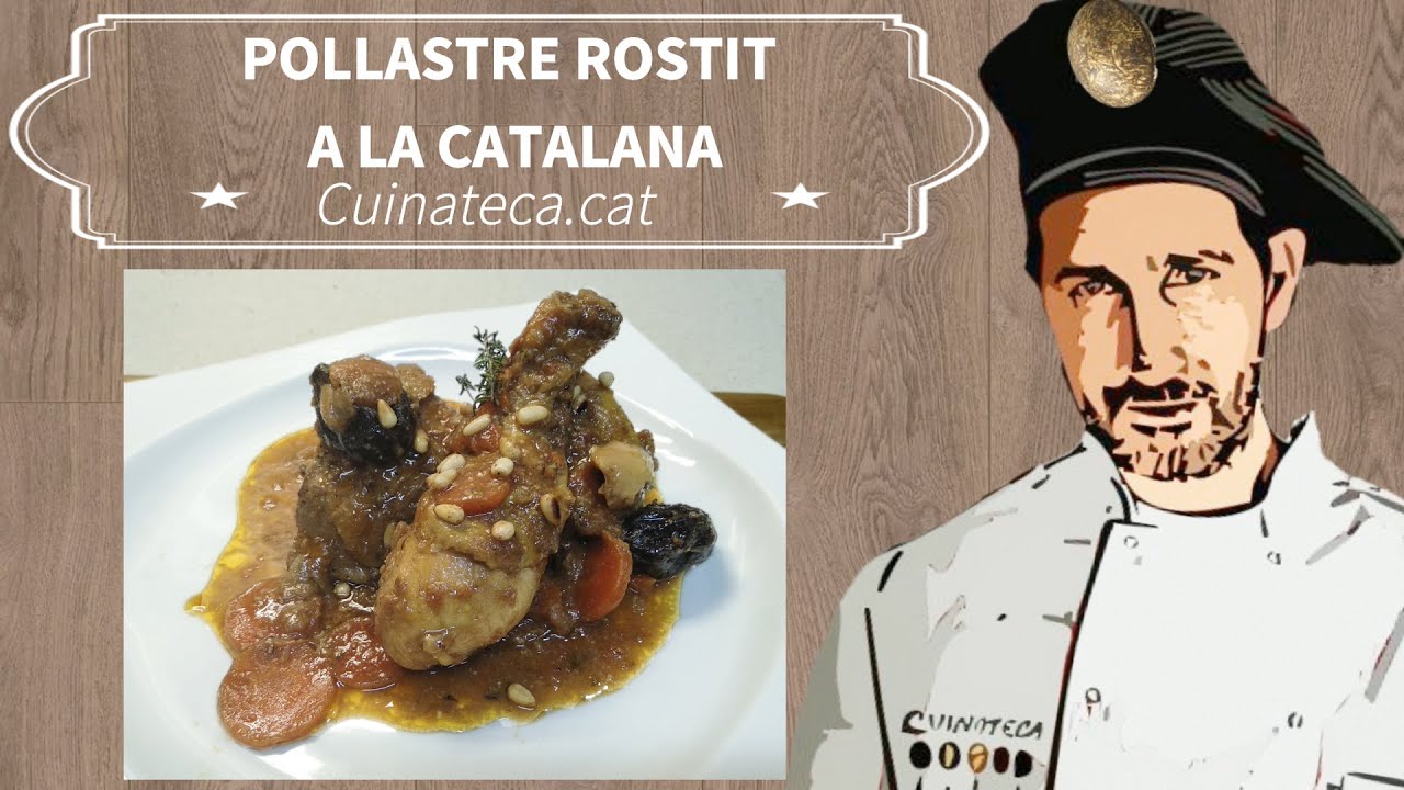 Pollastre ROSTIT amb prunes a la CATALANA//com ho feia la iaia de Cuinateca by Jordi Pey