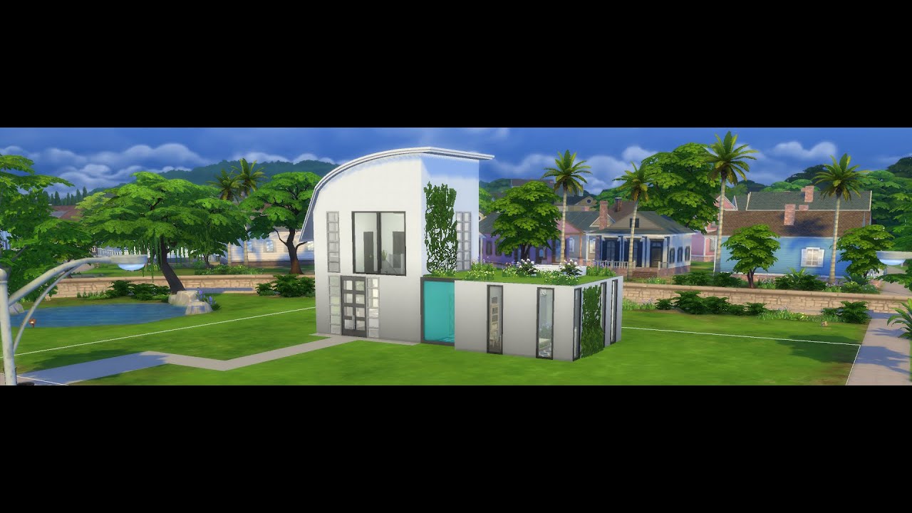 Casa futurista! Ni Calatrava! - Els Sims 4 - Construccions en directe! de EbreGaming