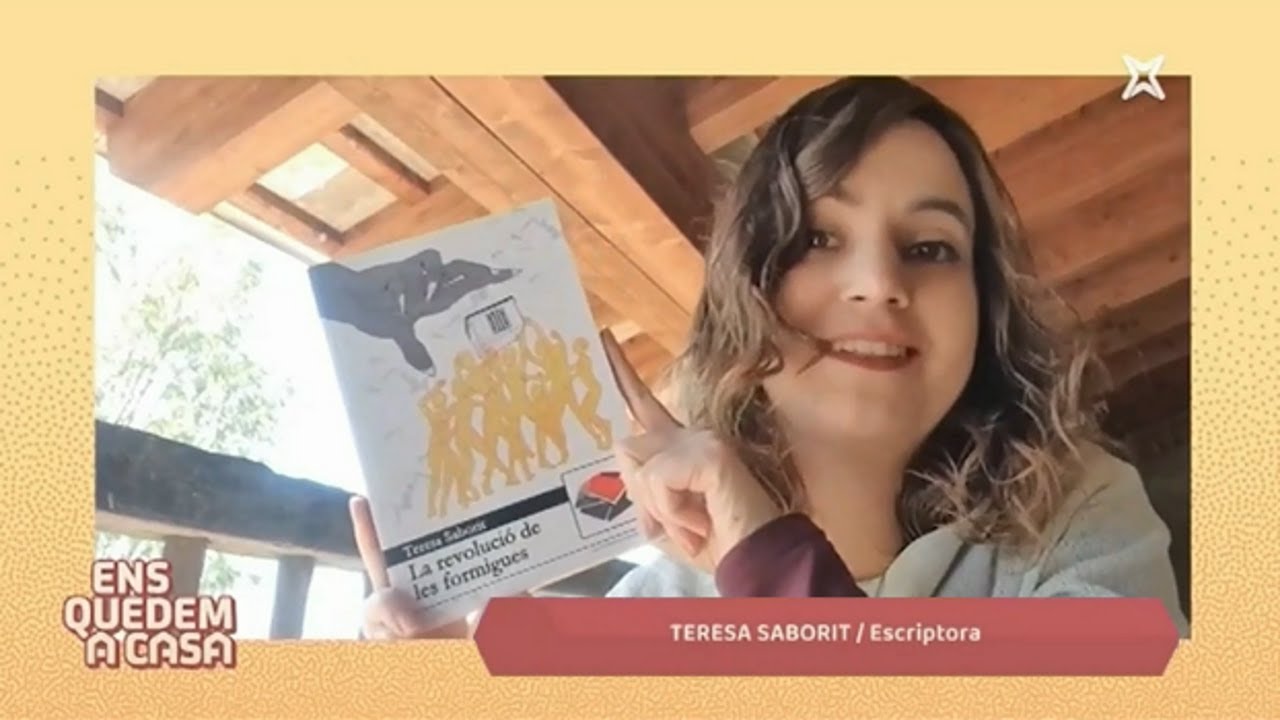Sant Jordi 2020 (XarxaTV-El9TV) - La Revolució de les Formigues, Llibreries Obertes, PoetadeGuàrdia de TeresaSaborit