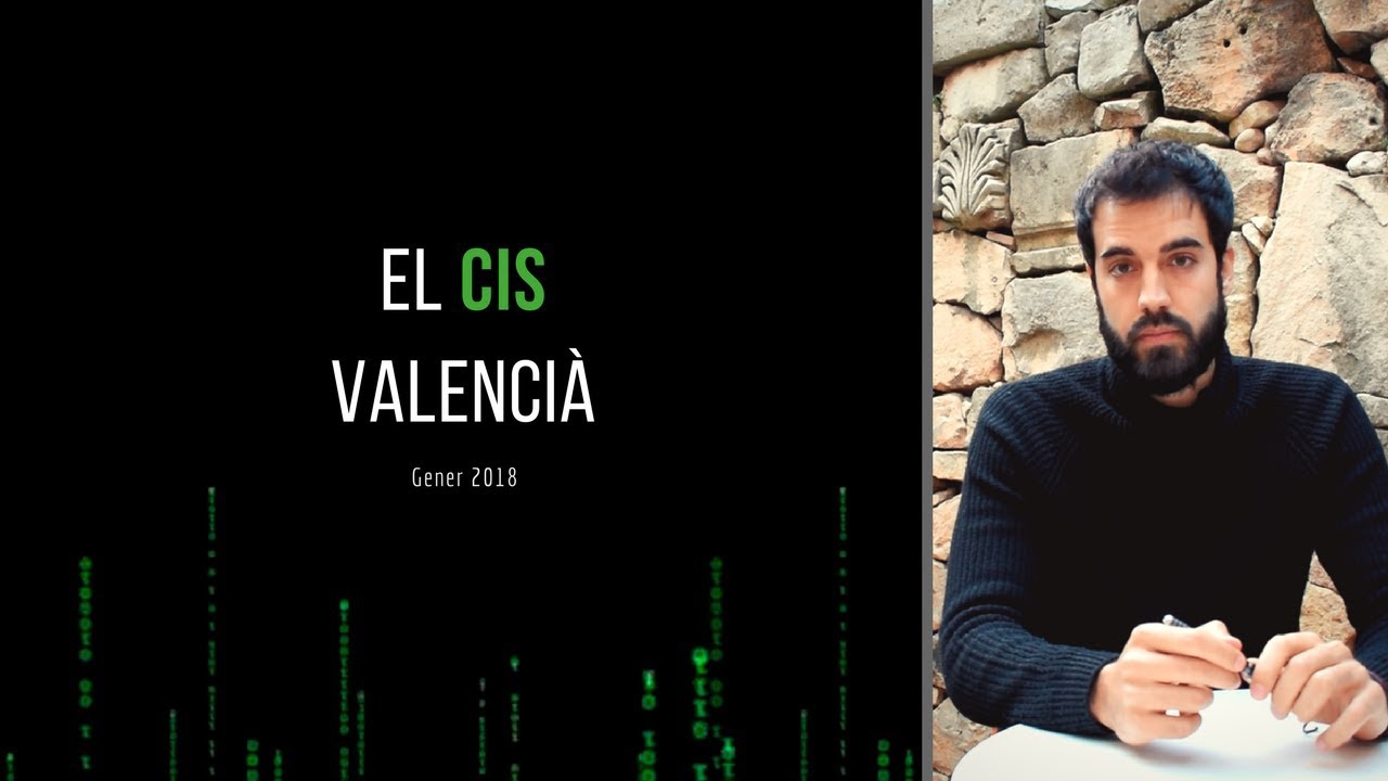 El CIS Valencià | Gener 2018 de toniddp