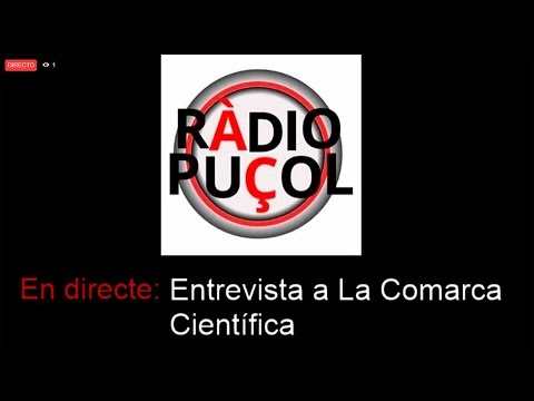 Entrevista a Alexis Lara en Ràdio Puçol (30-03-2017) de La Comarca Científica