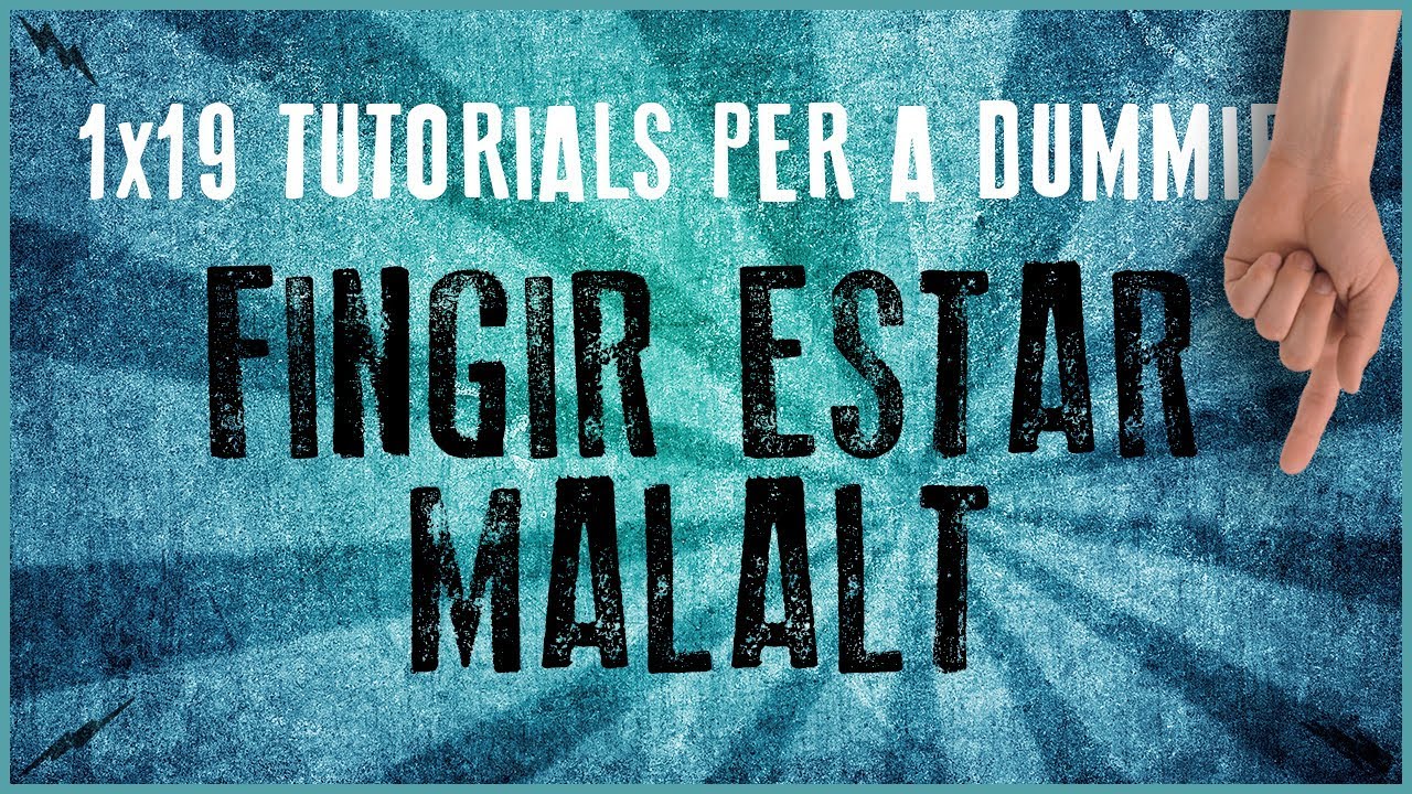 La Penúltima 1x19 - Tutorials per a Dummies | FINGIR ESTAR MALALT de Pau Casajuana