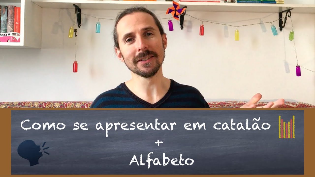 Língua catalã – Vídeo 1: Apresentar-se em catalão + alfabeto (DESAFIO NO FINAL) de CataVersum