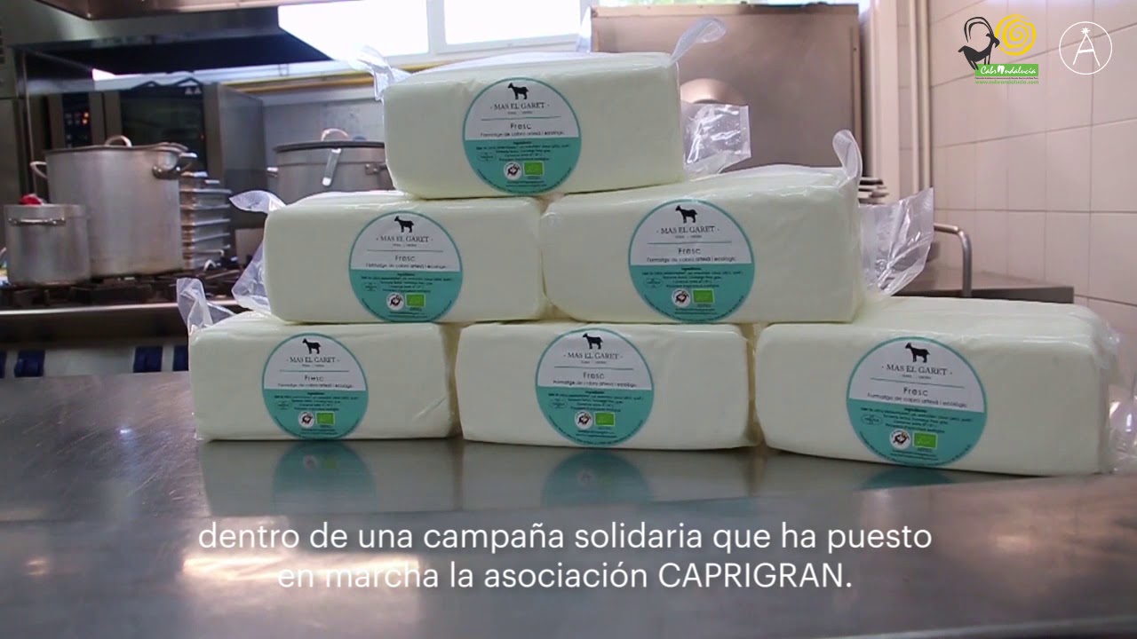 Donació de formatge de Cabrandalucía de Pireta Cat