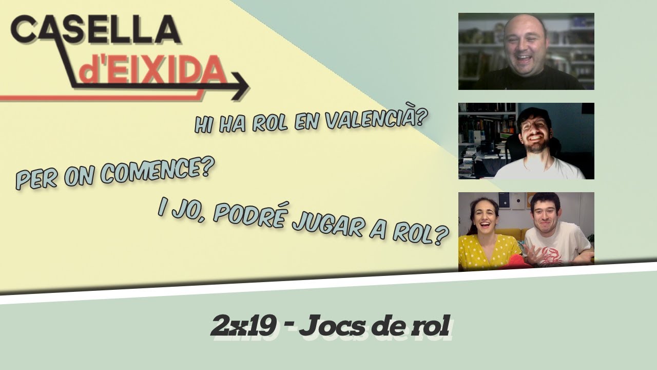 Casella d'Eixida - 2x19: Jocs de rol de Casella d'Eixida