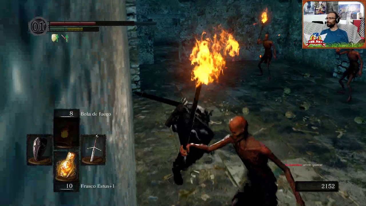 Dark Souls MOD Daughters of Ash Remastered Gameplay #4 Catacumbes de Miss Tagless