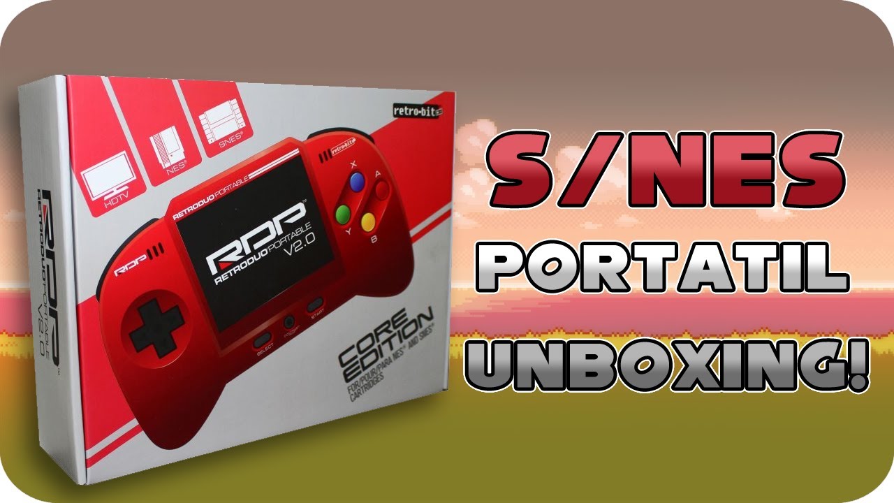 Unboxing: ¡SNES y Nes portátil! - RetroDuo Portable v2.0 de Marxally
