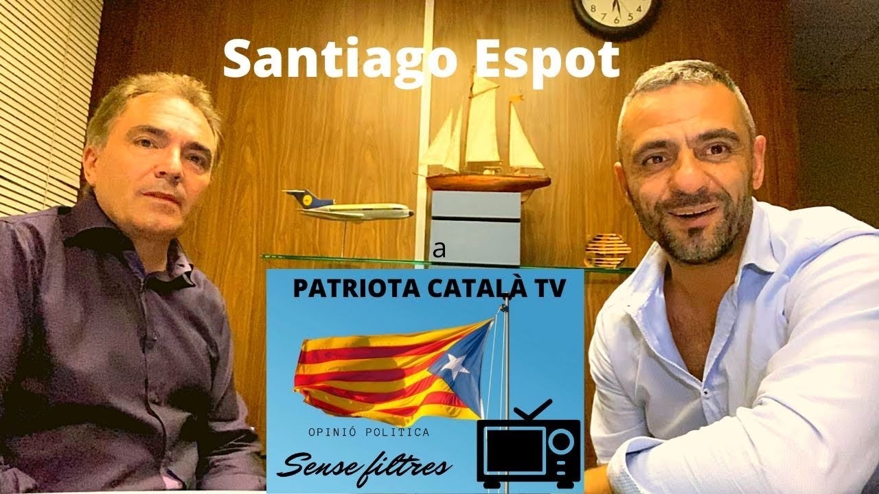 Santiago Espot, Primer protagonista de les "Converses per la Independencia de Catalunya" de Patriota Català TV