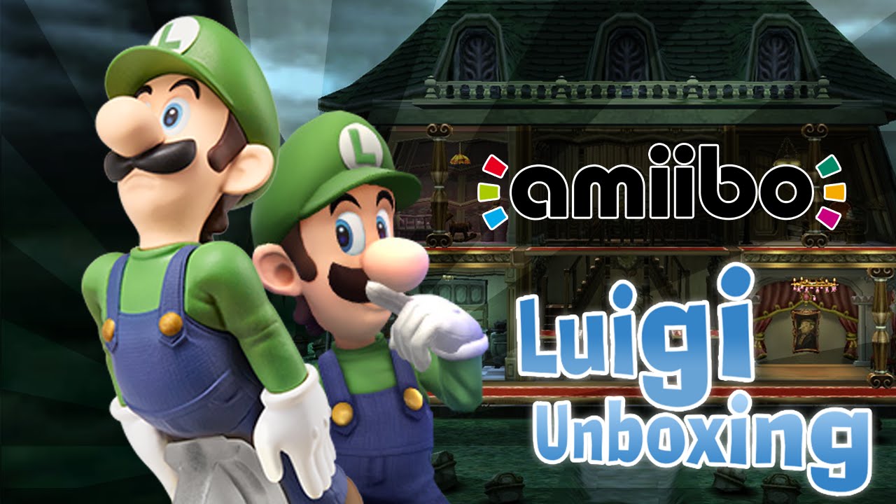 Super Smash Bros. for Wii U | UNBOXING: AMIIBO LUIGI de Pepiu de Castellar