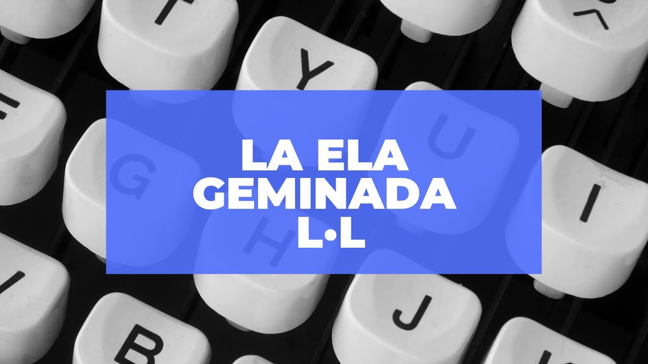 La ela geminada L·L de Aprén valencià en línia