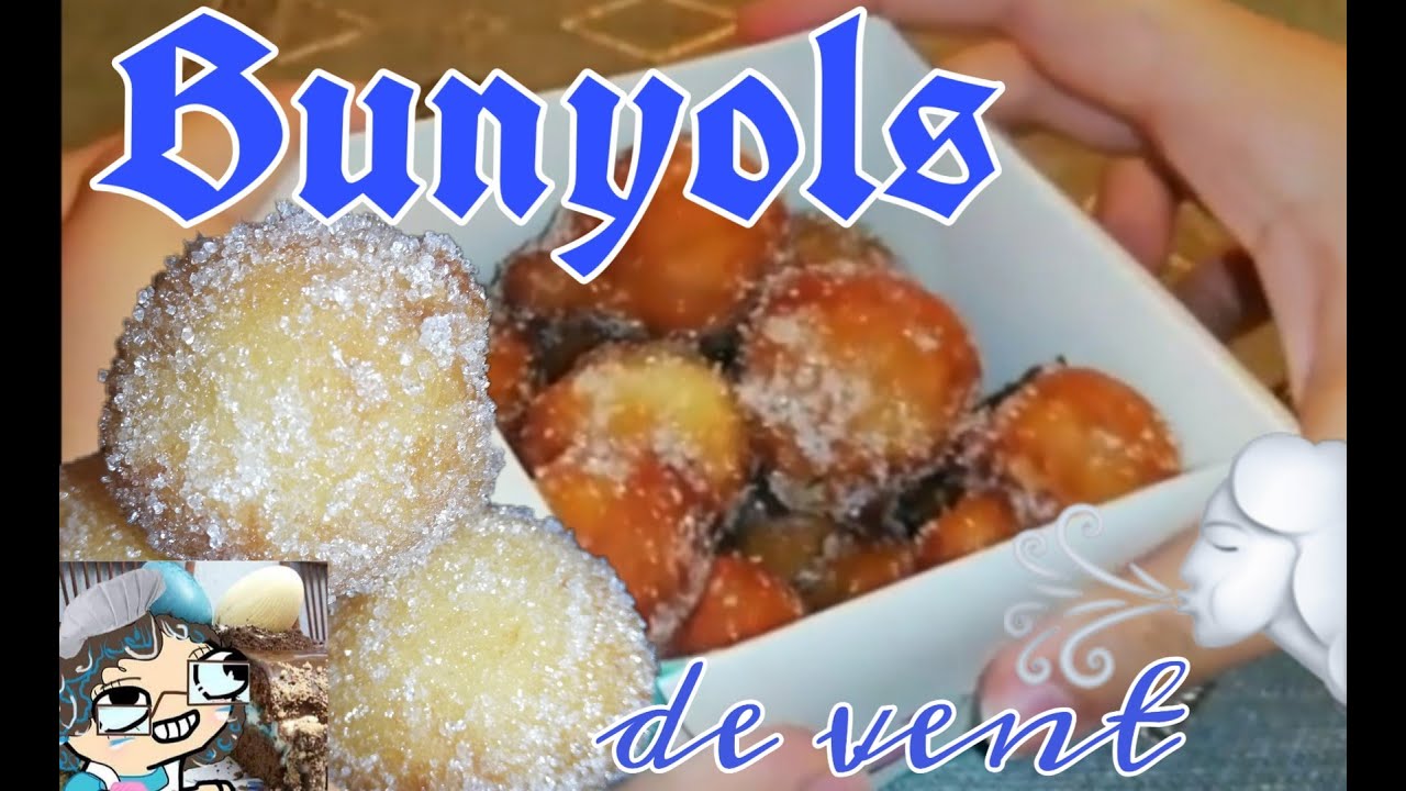 Recepta de BUNYOLS DE VENT o BRUNYOLS (pâte a choux) SUB ESP de Catajocs