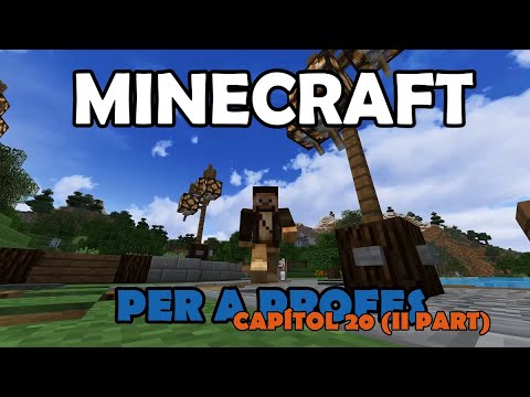 Minecraft per a profes: Capítol 20 "Construint la Masia" (II part) de PepinGamers