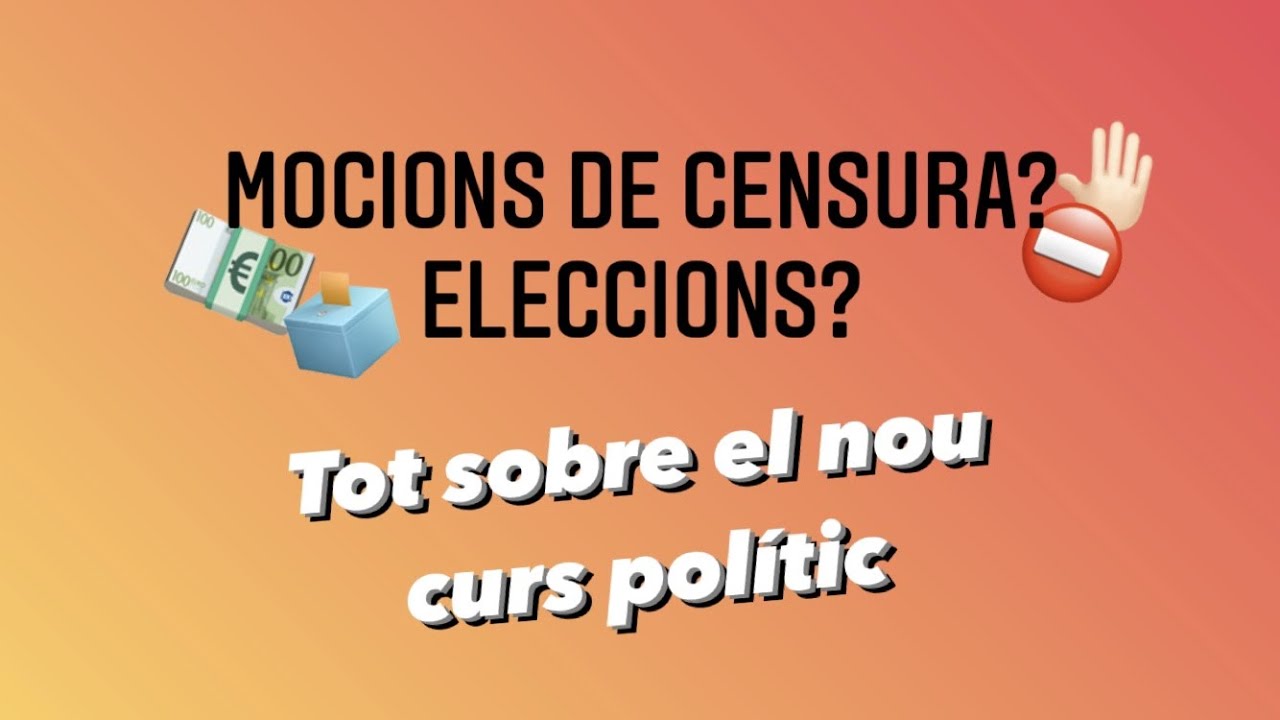 Els 7 fronts oberts del NOU CURS POLÍTIC⛔️🗳 💶 de Videojocs i Educació en català