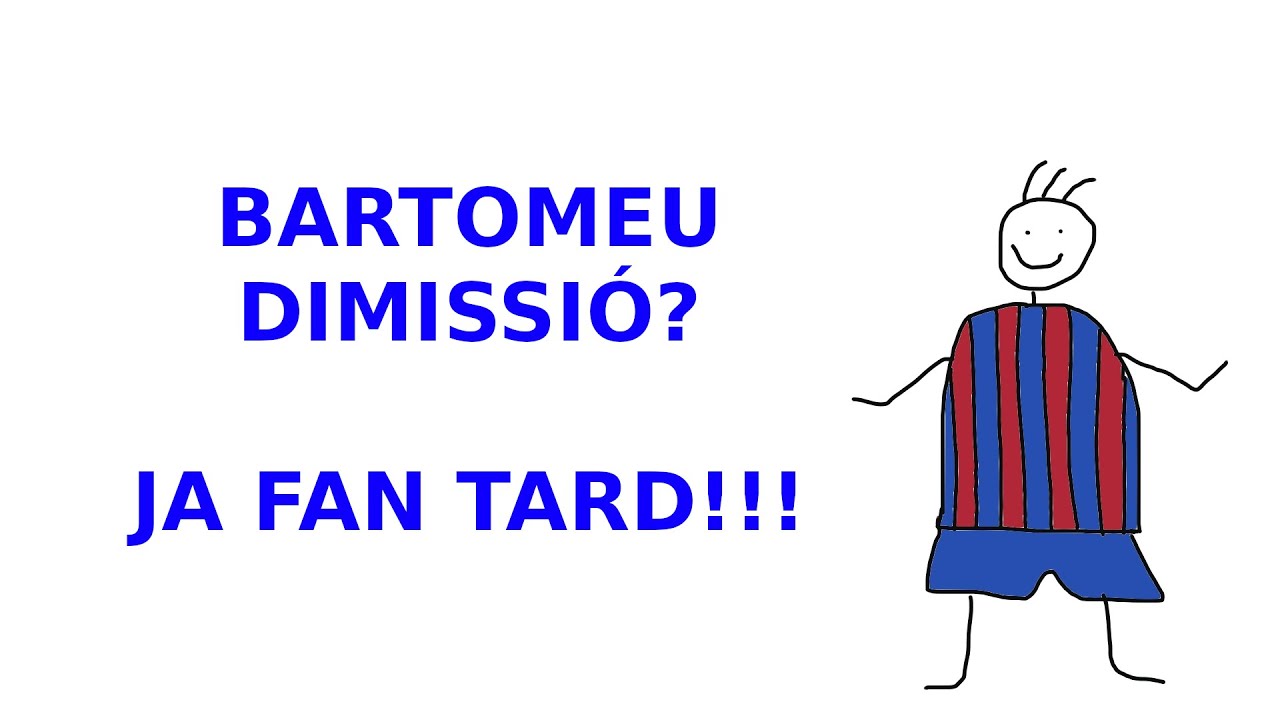 Hauria de dimitir la directiva del Barça? de Patapum Pampam