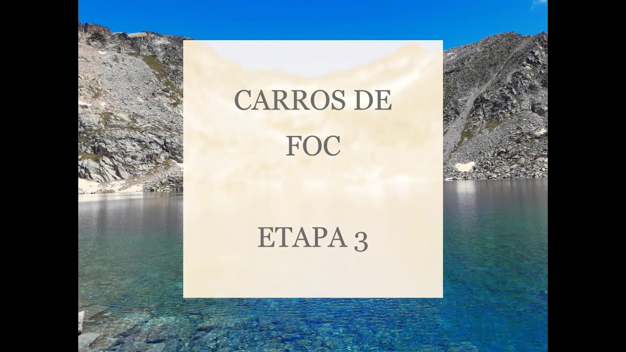 CARROS DE FOC. ETAPA 3. de BanAnna