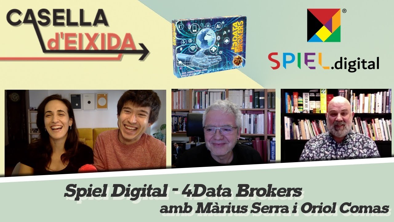 Casella d'Eixida - Spiel Digital, 4Data Brokers, amb Màrius Serra i Oriol Comas de Casella d'Eixida