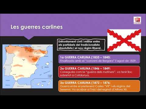 CATALUNYA I ESPANYA AL SEGLE XIX. Capítol 2. De la Guerra del Francès a la "Gloriosa". de jordicastellví