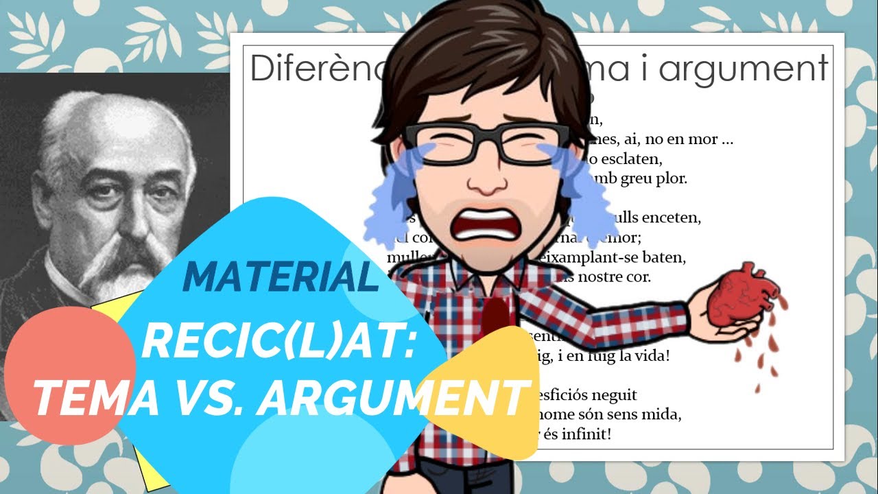♻RECIC(L)AT #4: tema vs. argument 📜 de Albert Campos Ribot