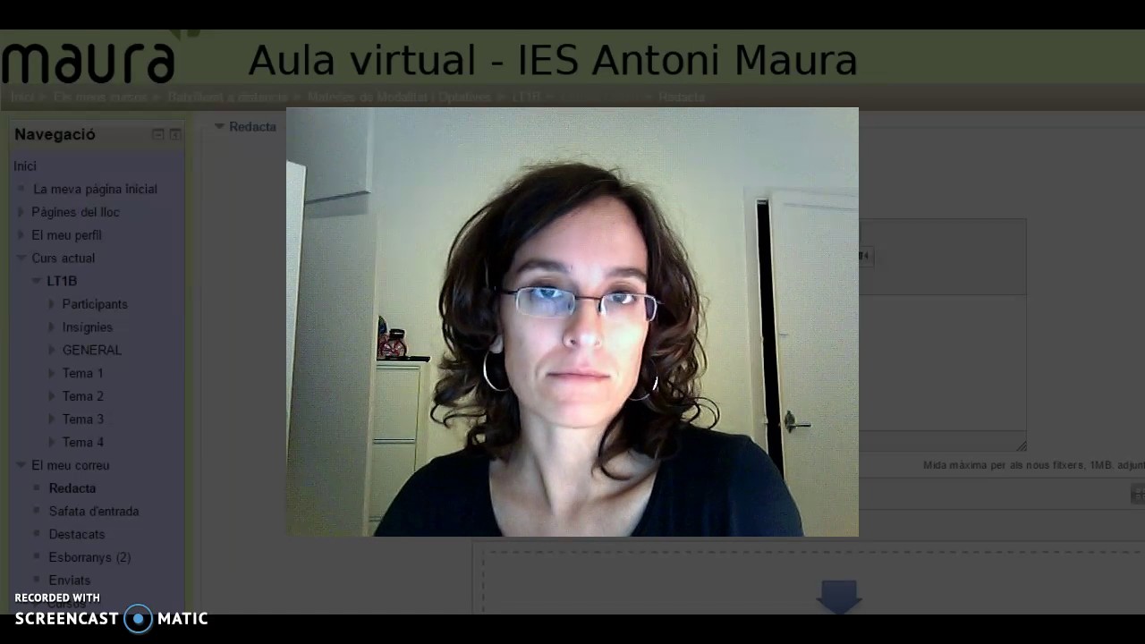 Tutorial missatgeria interna de l'Aula Virtual_ IES Antoni Maura Distància_Llatí de Eva Monzon Muñoz