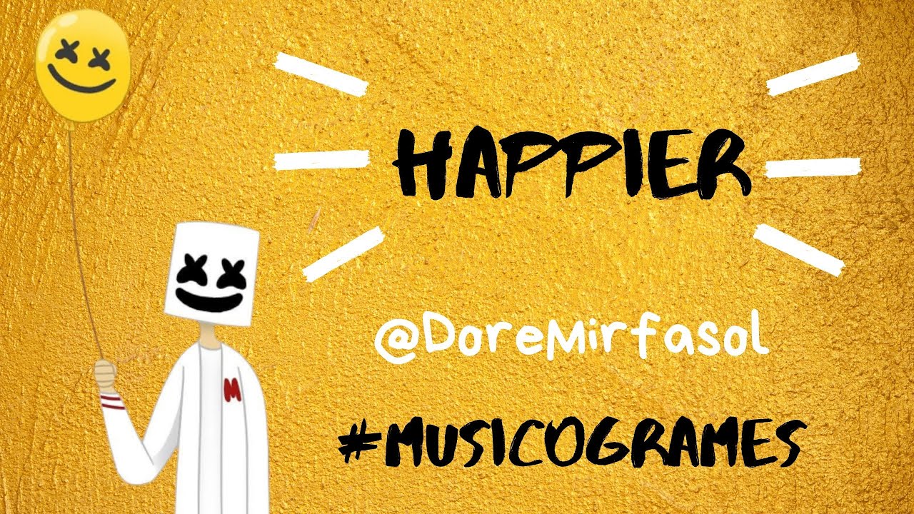 MUSICOGRAMA AMB PERCUSSIÓ CORPORAL "HAPPIER" - Marshmello & Bastille. de DoreMIRfasol