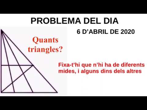 Quants triangles hi ha a la figura? de Antoni Bancells