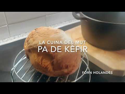 Pa de kèfir - Horno holandés - Cast iron - pan de kéfir de El cuiner mut