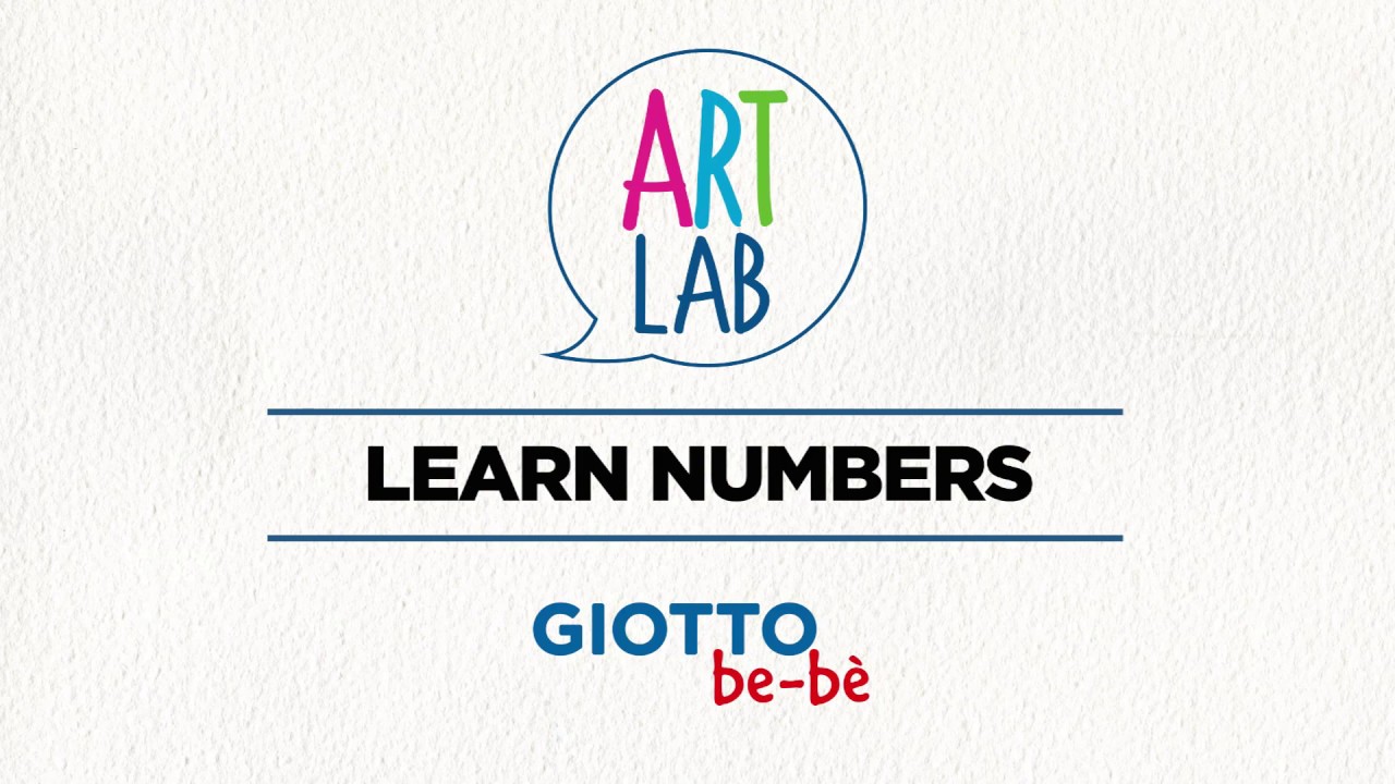 Manualitat en 1 minut. Aprenem els números amb Giotto Be-bè! de Abacus cooperativa