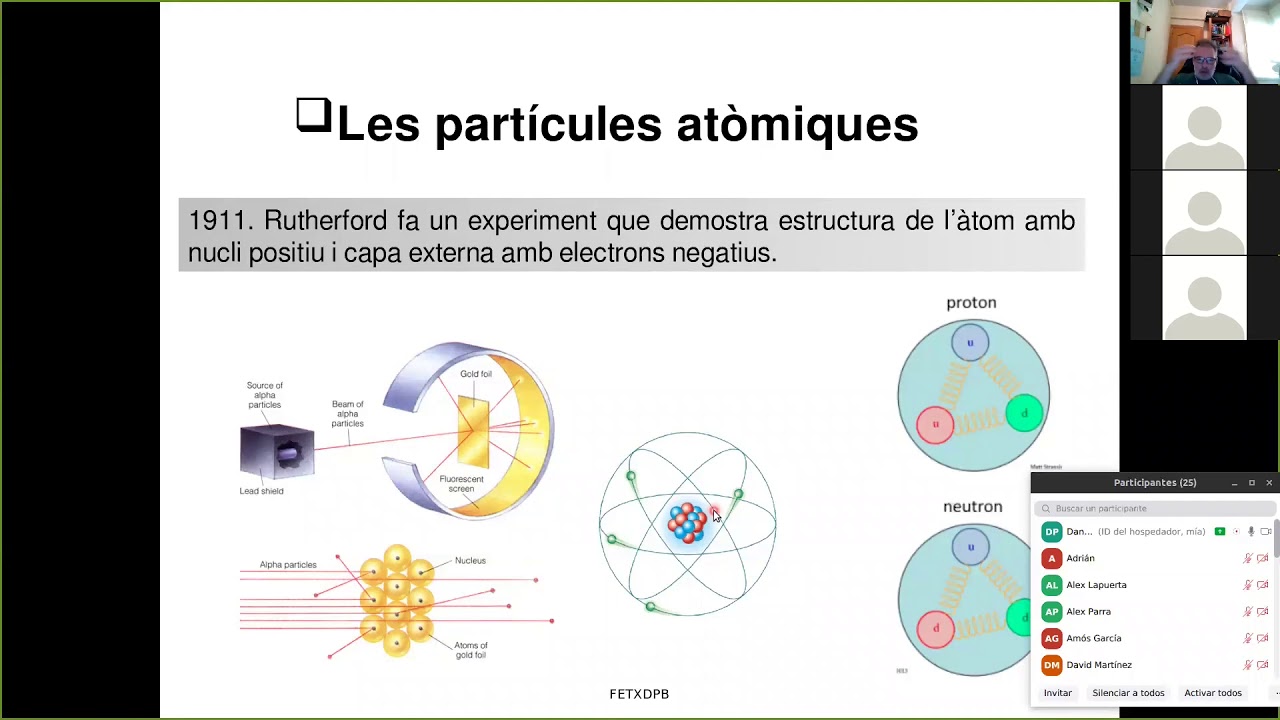 Vídeo Classe 2n Batxillerat Física: Física nuclear de Daniel Parcerisas Brossa
