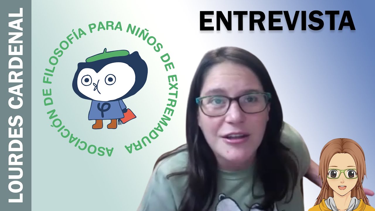 💭 [ENTREVISTA] Lourdes Cardenal, presidenta de l'associació de Filosofia per a nens d'Extremadura de Filosofia d'estar per casa