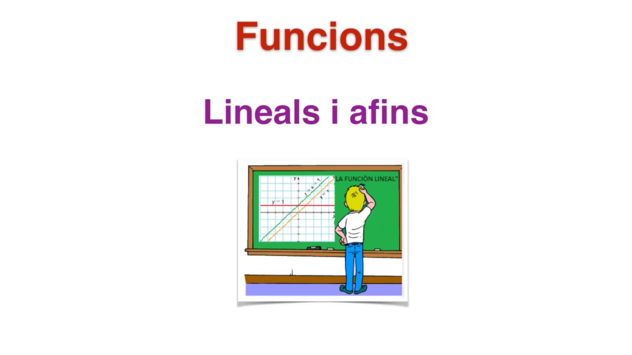 Funcions lineals i afins de Josep Mulet