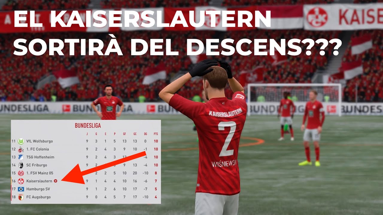 El Kaiserslautern sortirà del descens??? — Mode Carrera FIFA EN CATALÀ de Drulic MQ