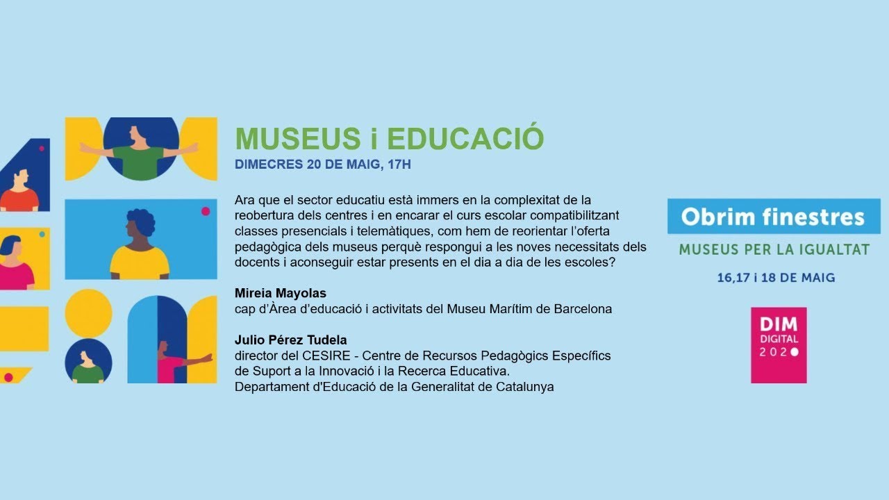 MUSEUS I EDUCACIÓ - ELS MUSEUS EN TEMPS DE LA COVID-19 de patrimonigencat