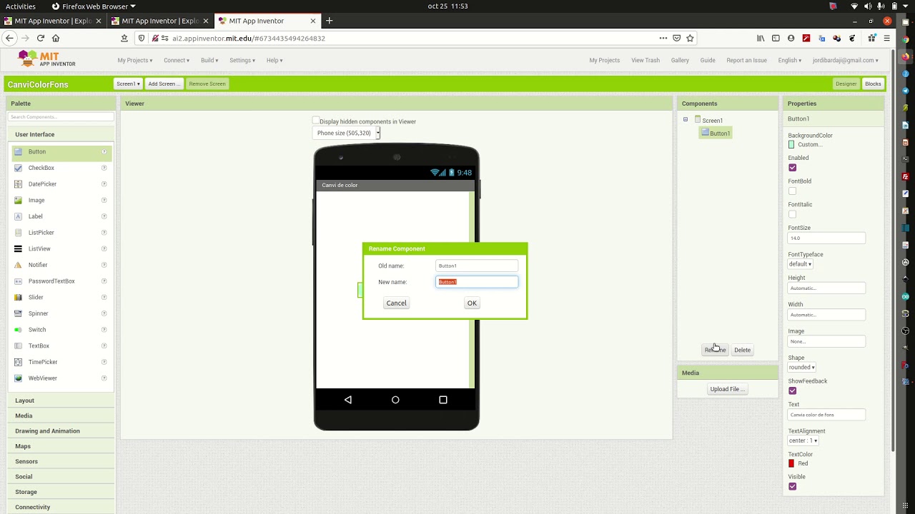 Primer App per a dispositius Android. de Jordi Bardají