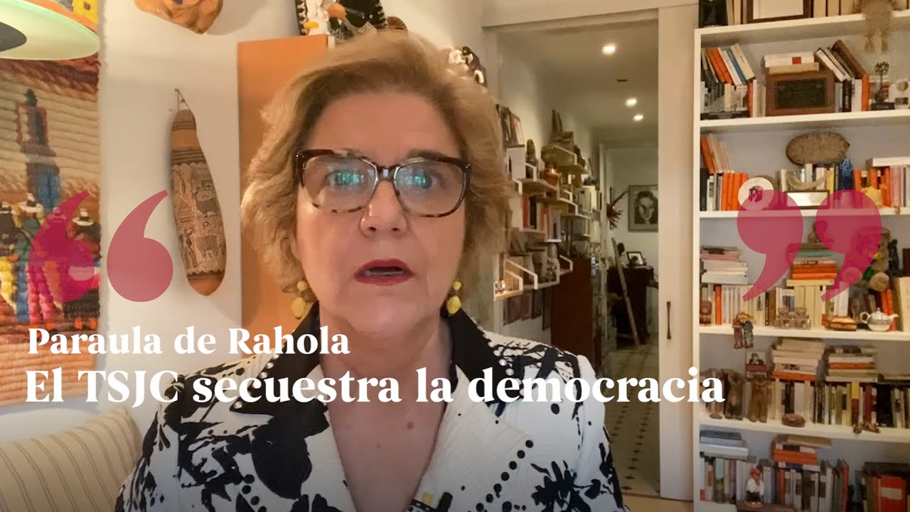 PARAULA DE RAHOLA | El TSJC secuestra la democracia de Paraula de Rahola