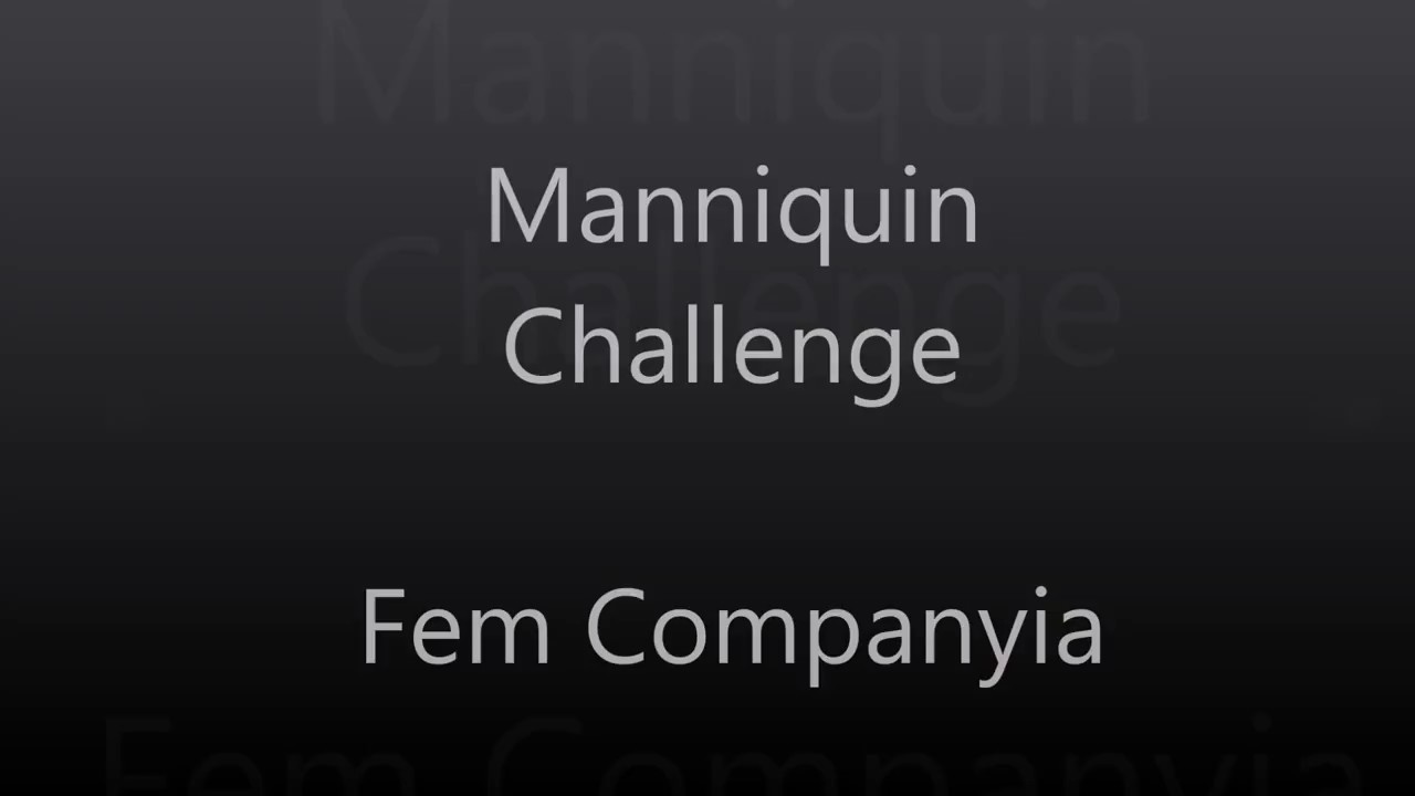 Mannequin Challenge Personas Mayores de Fem Companyia