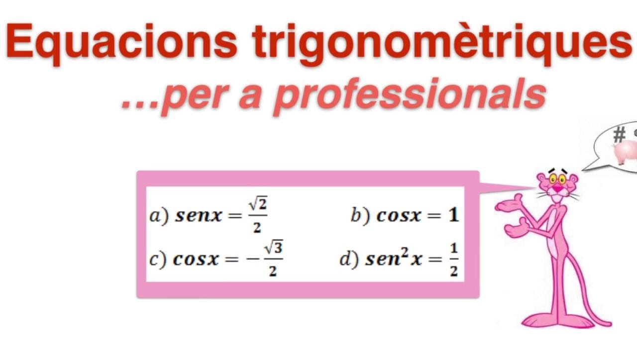Equacions trigonomètriques Nivell 3 de Josep Mulet